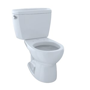 Drake® 1.6 GPF Round Two Piece Toilet (Seat Not Included) 